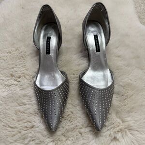 Caparros Silver Studded Women's Shoes